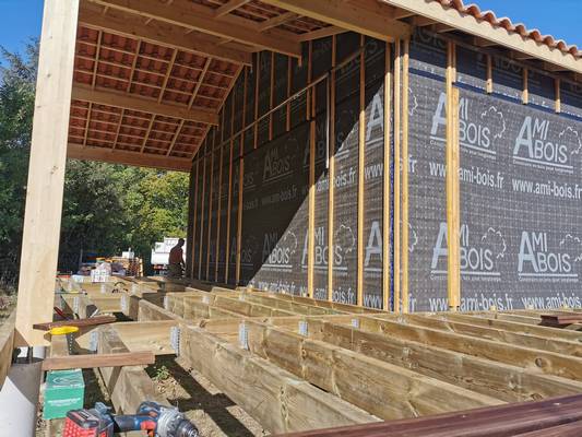 Service de pose d'ossature en bois, Toulouse, Renovaz