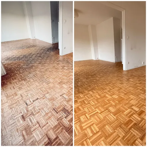 Ponçage de parquet massif à Toulouse, Toulouse, Renovaz