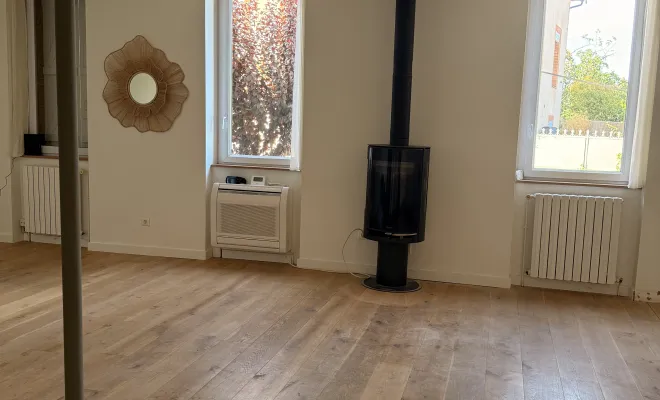 Pose de parquet sur ancienne cheminée à ramonville , Toulouse, Renovaz