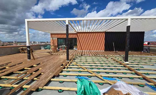 Construction de maison à ossature bois, Toulouse, Renovaz