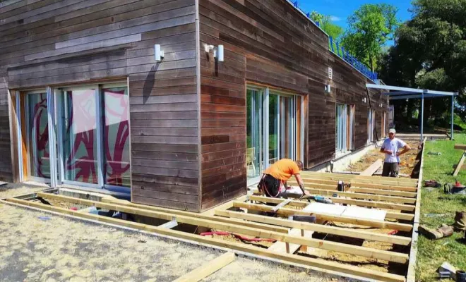 Construction de maison à ossature bois, Toulouse, Renovaz
