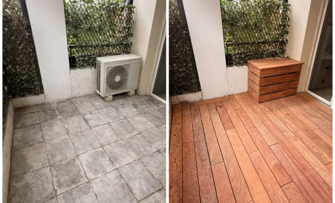 Pose de terrasse à Toulouse, Toulouse, Renovaz